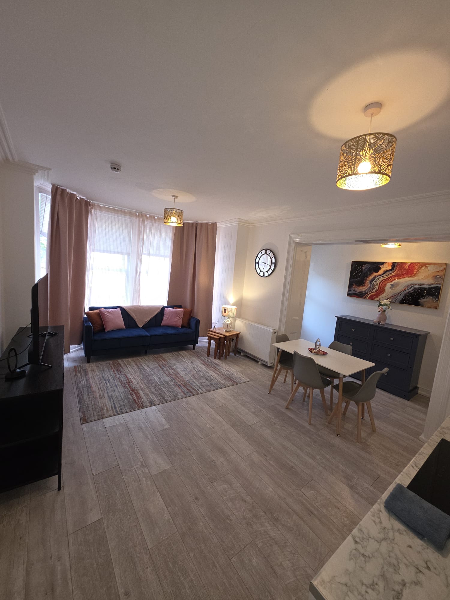 The Vale house in Weston-super-Mare — A light-filled Victorian townhouse with sea glimpses and a private courtyard, sleeping 4 across 2 bedrooms